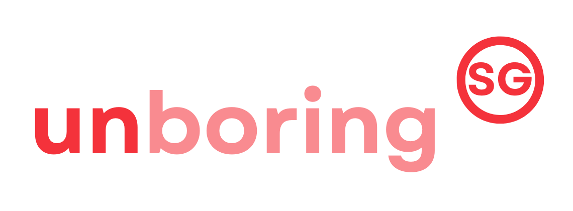 UnboringSG logo